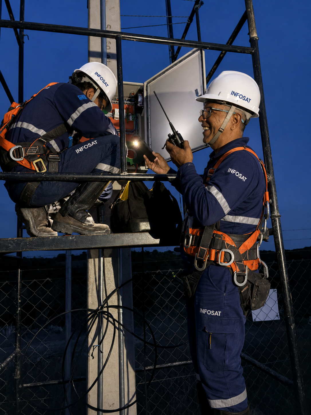 Infraestrutura técnica Infosat