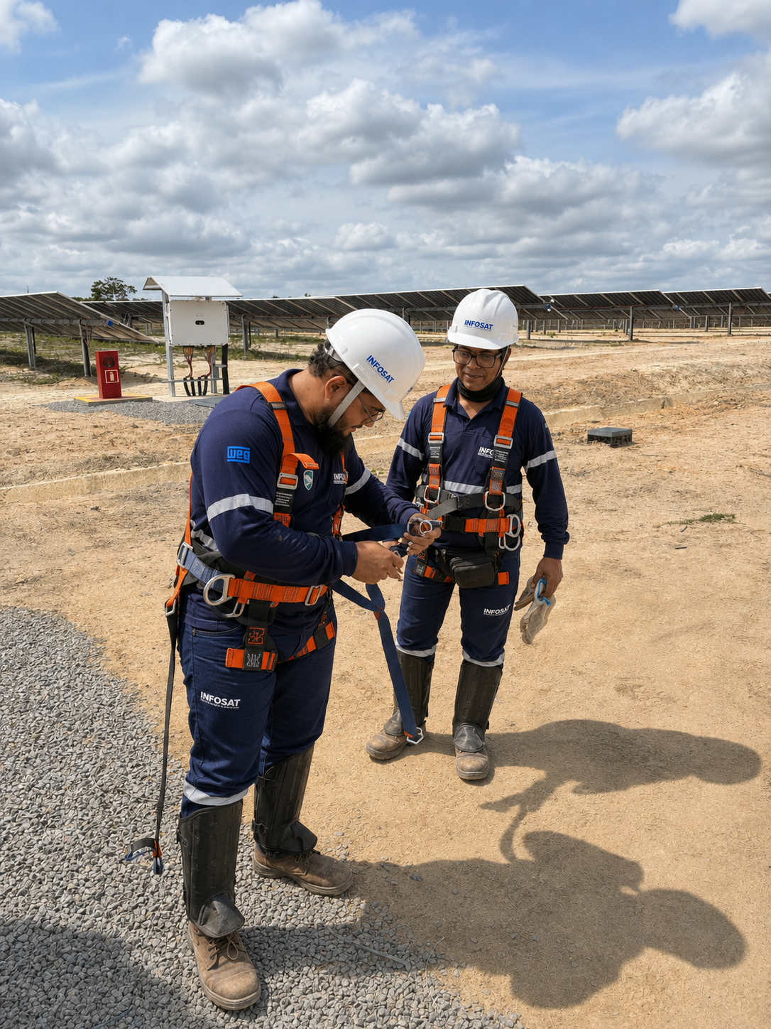 Equipe técnica Infosat